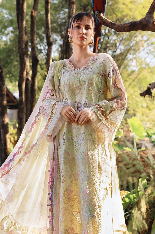 Maria.B - Luxury Lawn Embroidered 3 Piece Unstitched