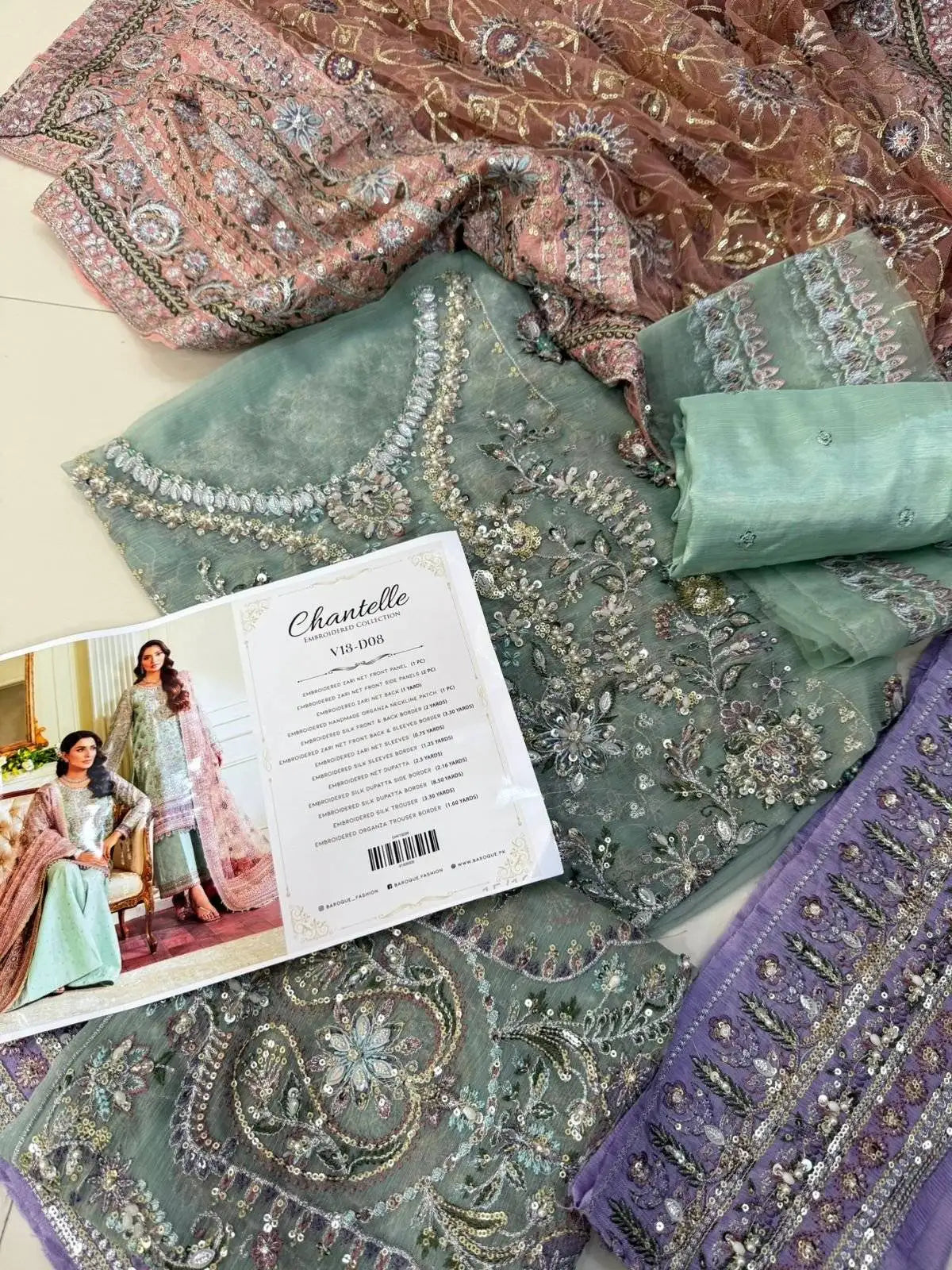 BAROQUE CHANTELLE- Chic Chiffon 1381