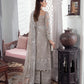 Gulaal  Wedding Formals  Gulnoor Embroidered Net 3-Piece  (1340)