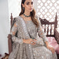 Gulaal  Wedding Formals  Gulnoor Embroidered Net 3-Piece  (1340)