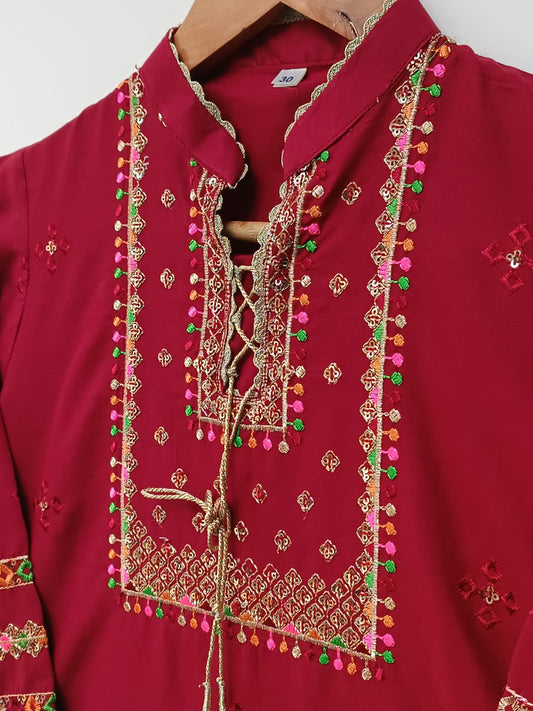 BEENA KIDS (MAROON)