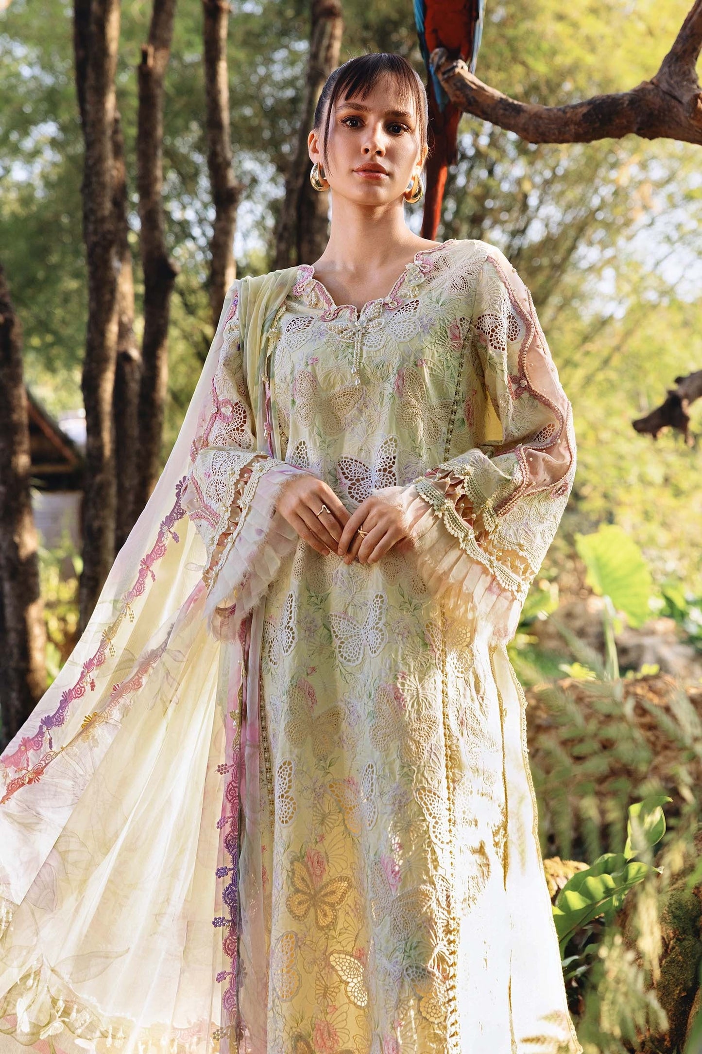 Maria.B - Luxury Lawn Embroidered 3 Piece Unstitched