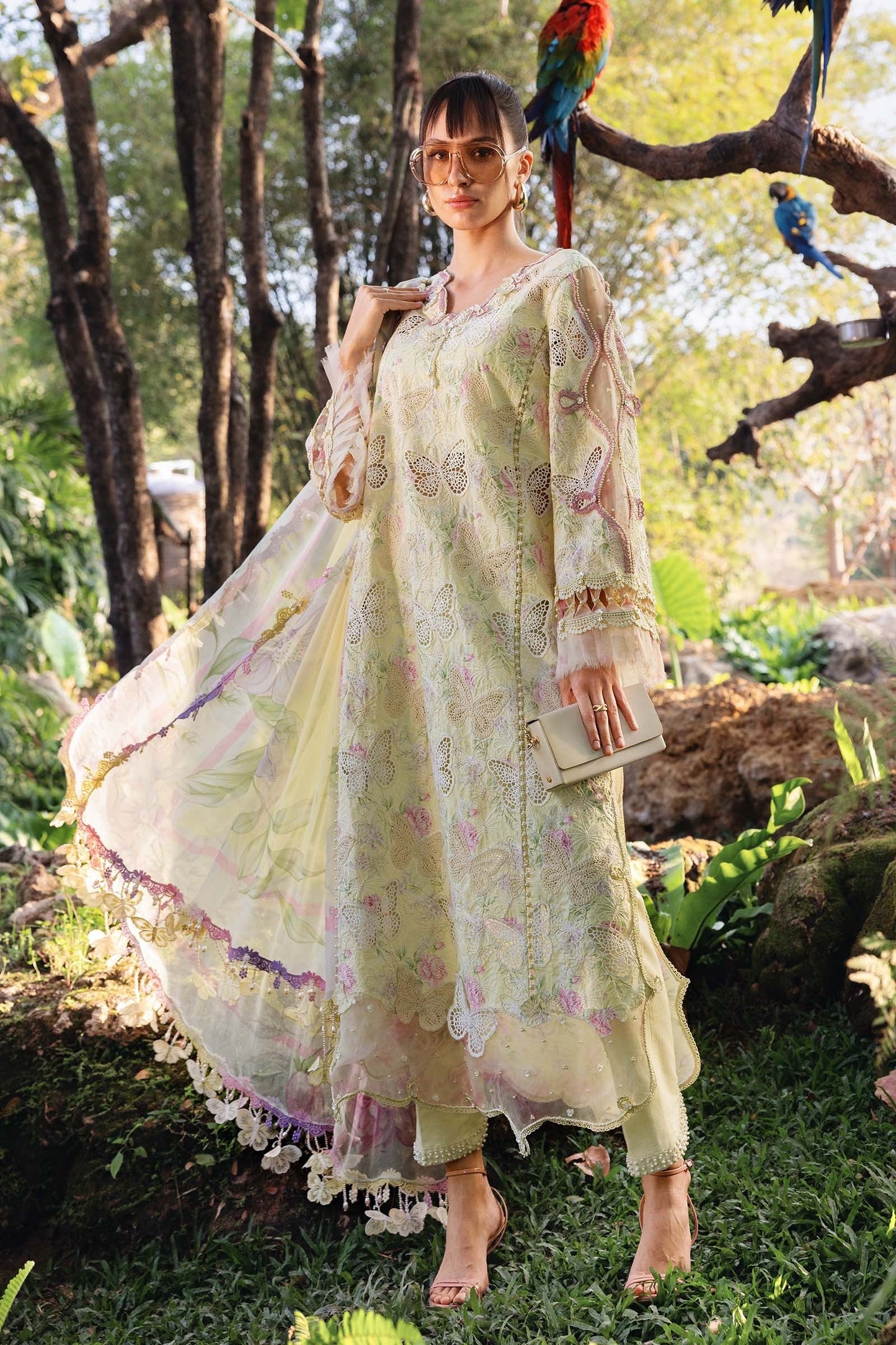 Maria.B - Luxury Lawn Embroidered 3 Piece Unstitched