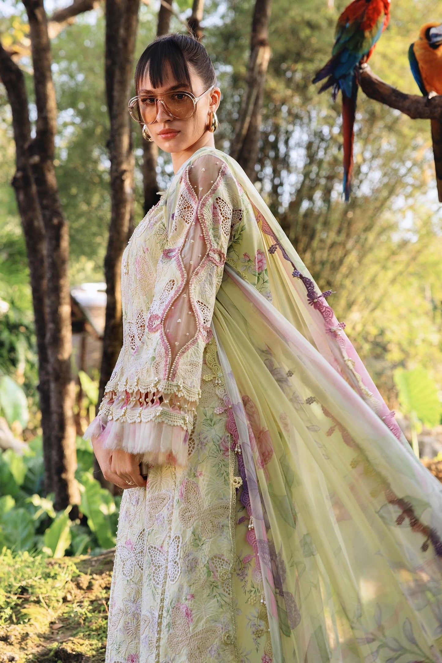 Maria.B - Luxury Lawn Embroidered 3 Piece Unstitched