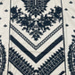 Premium 2-Piece Stitched Embroidered Lawn Suit – Dark Skin &amp; Black