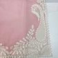Luxury 3-Piece Stitched Organza Suit – Baby Pink &amp; White (BEST SELLER)
