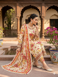 Aneela's legant 3-Piece Digital Printed Lawn (Unstitch)