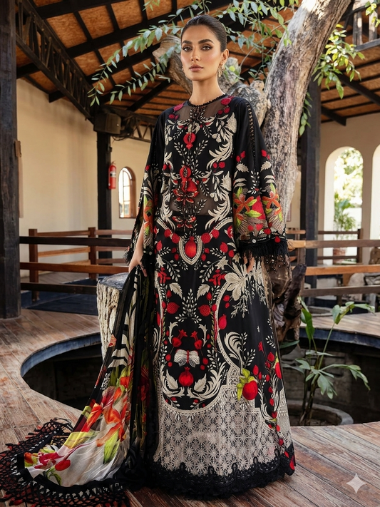 Premium 3-Piece Maria.B Inspired Suit