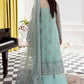 Aqua Blue Heavily Embellished  (1336)