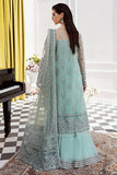 Aqua Blue Heavily Embellished  (1336)