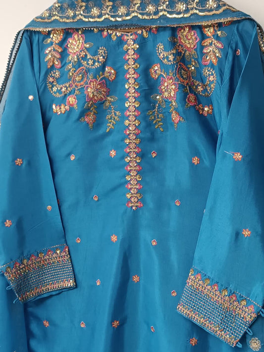 TAZEEM (SOLID BLUE)