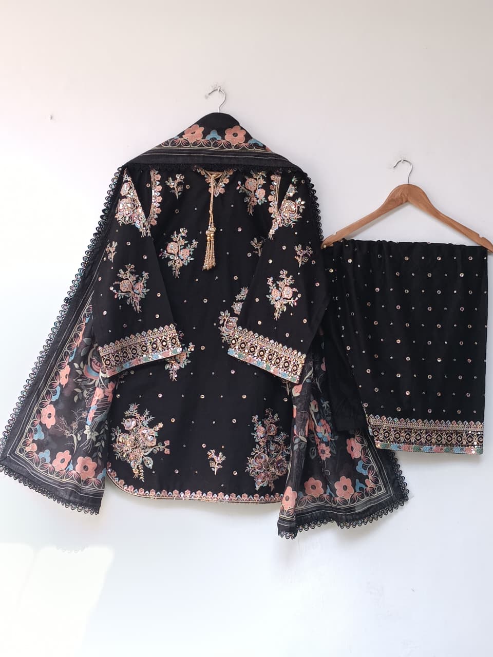 UKASHA COTTON (BLACK)