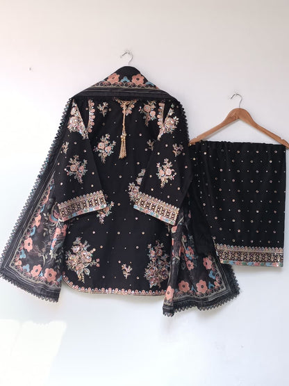 UKASHA COTTON (BLACK)