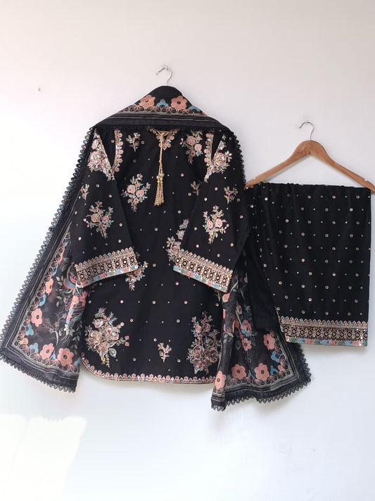 UKASHA COTTON (BLACK)
