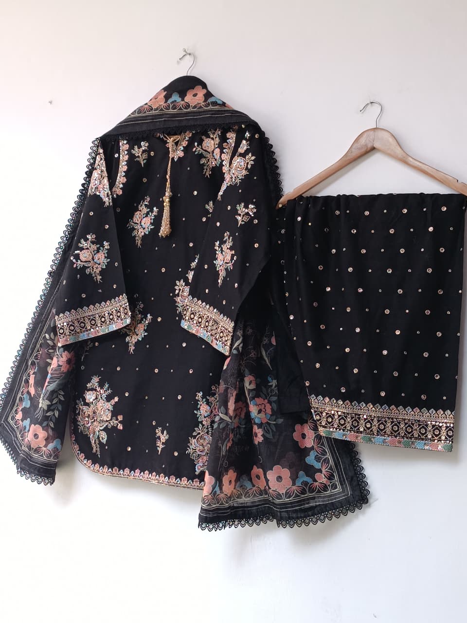UKASHA COTTON (BLACK)