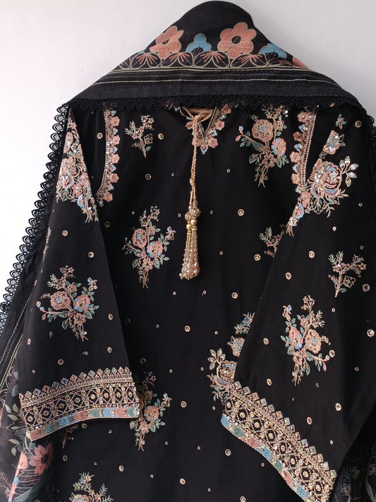 UKASHA COTTON (BLACK)
