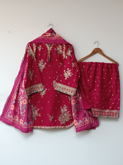 UKASHA COTTON (NEON PINK)