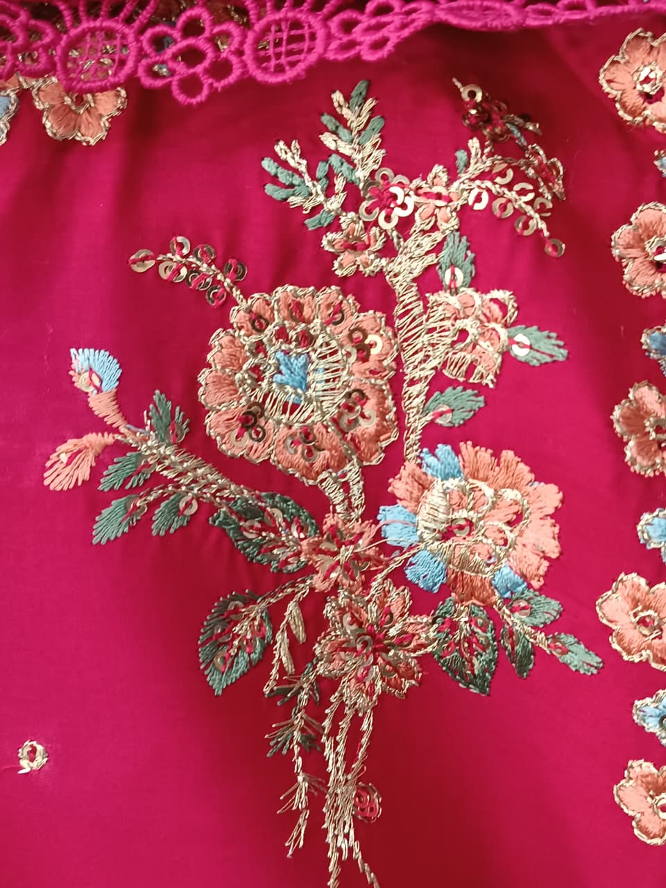 UKASHA COTTON (NEON PINK)