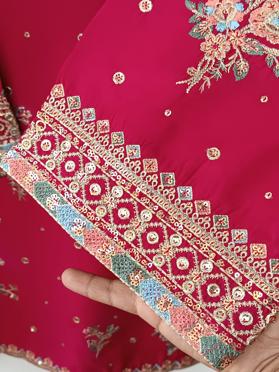 UKASHA COTTON (NEON PINK)