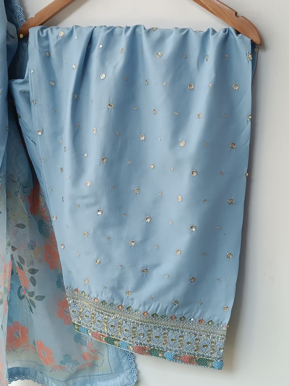 UKASHA COTTON (SKY BLUE)