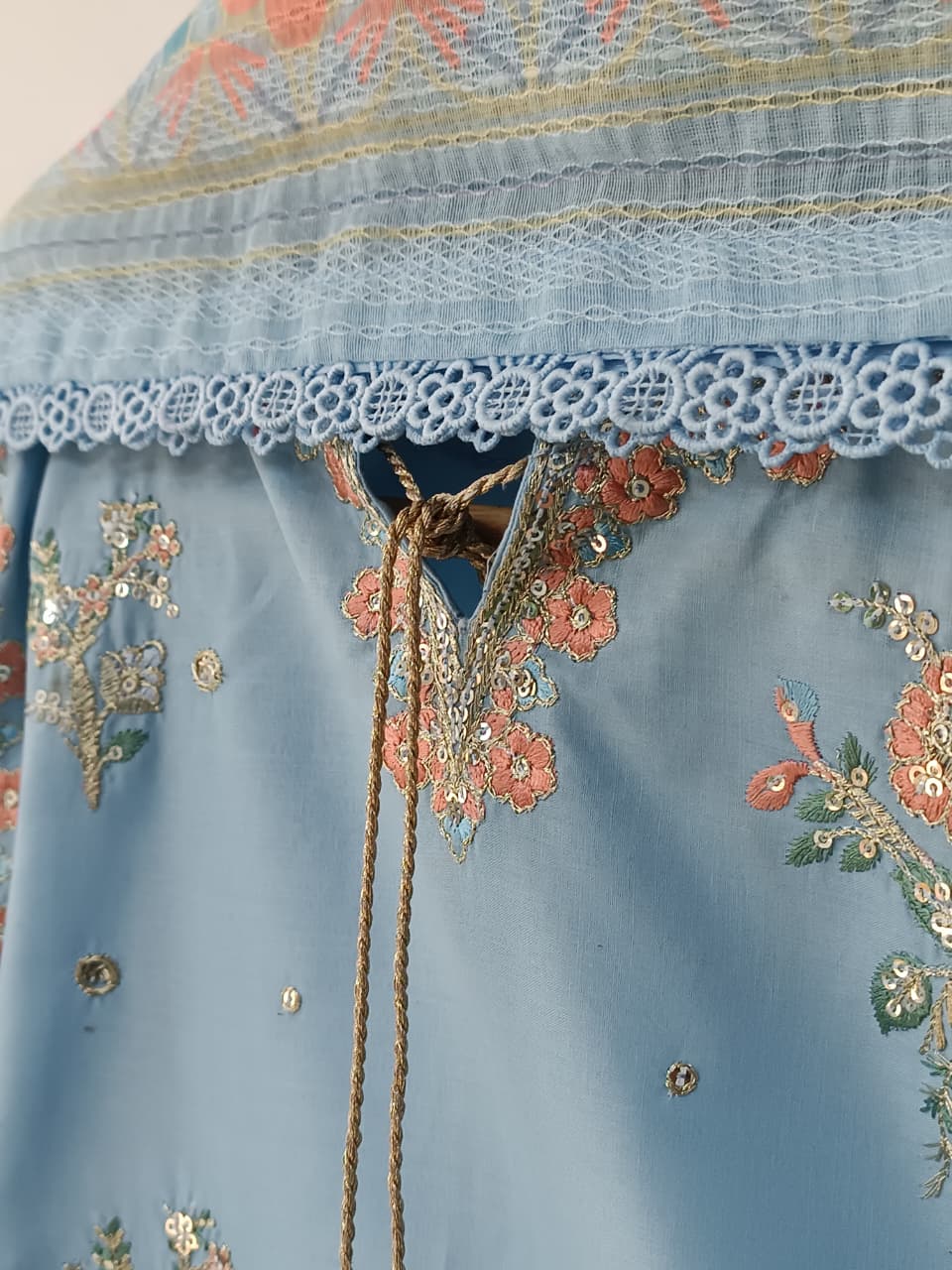 UKASHA COTTON (SKY BLUE)