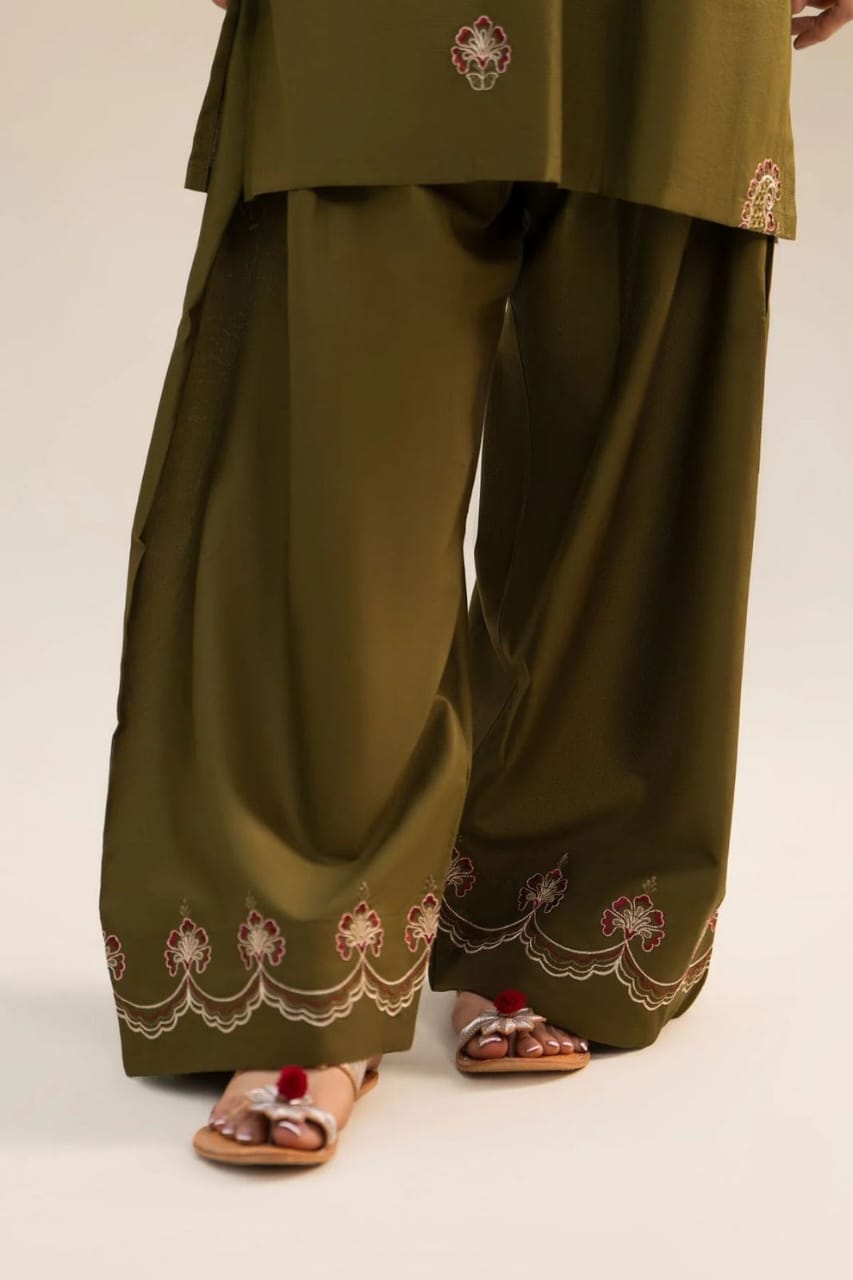 2 Piece Lawn Suit - Embroidered (Pret)