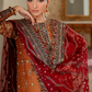 EMBROIDERED NET CH13-01 UNSTITCHED  1382